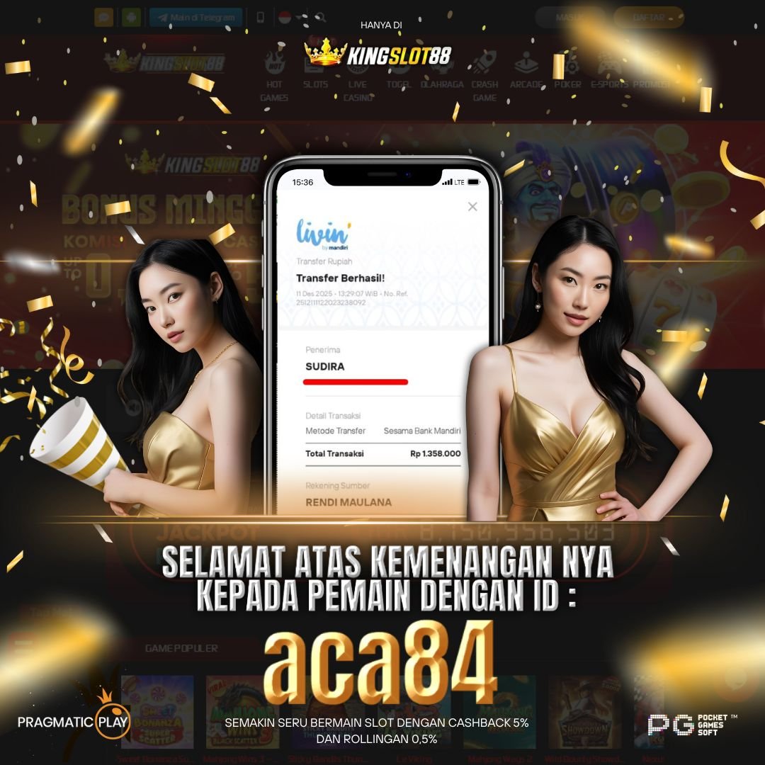 SELAMAT ATAS KEMENANGANNYA UNTUK ID :ACA86